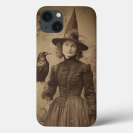 Estilo Retrato da Bruxa Vitoriana Sepia 5