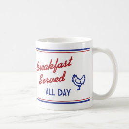 Estilo retro ajustado da caneca retro do comensal