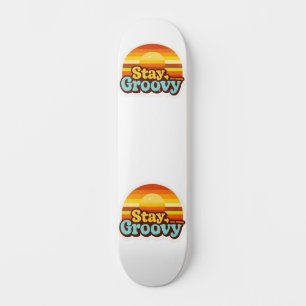 Estilo retrô gráfico de esportes de skate