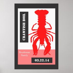 Estilo retro poster personalizado dos