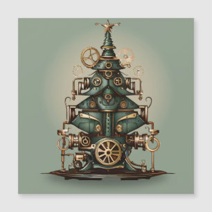 Estilo Retroativo da Árvore de Natal Steampunk