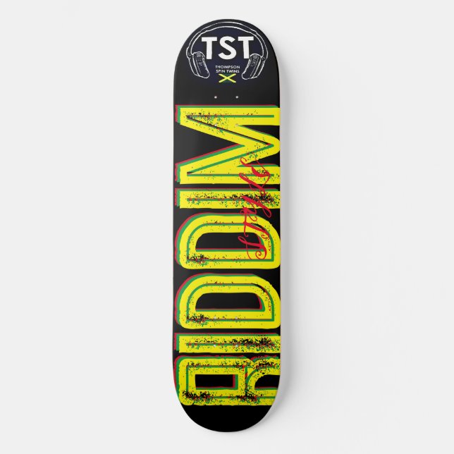ESTILO RIDDIM 8 1/2" Deck de Skateboard (Frente)