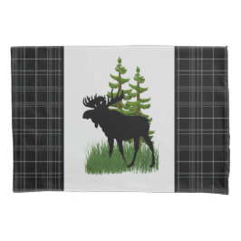 Estilo Russo de Cabina Xadrez Preta Silhueta de Mo