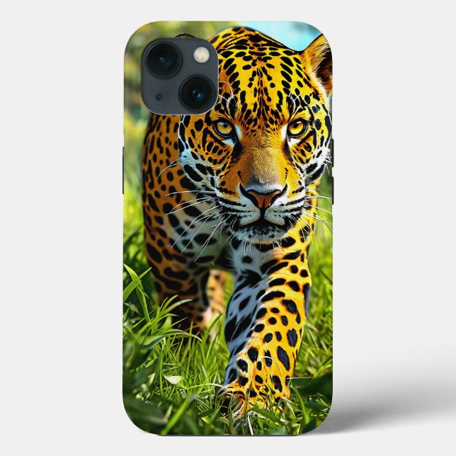 Estilo Safari Estética de Impressão de Animal Selv (Verso)