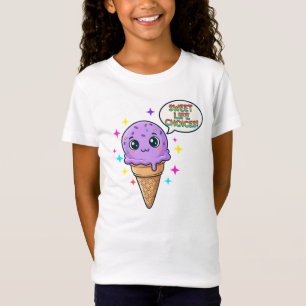 Estilo Sassy Scoop – Camiseta Doce Mas Selvagem