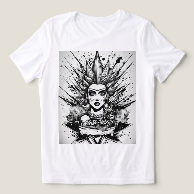 Estilo sem esforço: Tempos femininos forçados (Design frontal)