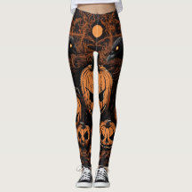 Estilo Spooktacular: Coleção de Leggings do Hallow
