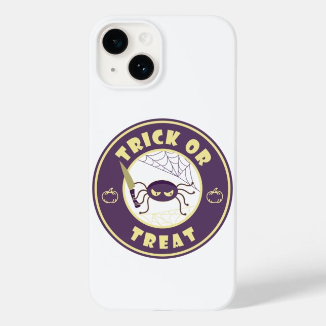 Estilo Starbucks para a aranha do halloween (Verso)