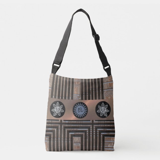 Estilo Sudoeste Monograma Tote Bag (Frente)