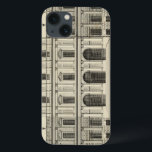 Estilo Teatral Façade por Colen Campbell<br><div class="desc">Colen Campbell criou essa fachada de estilo teatral,  publicada em seu livro Vitruvius Britannicus. Uma fachada é basicamente uma representação da frente ou do lado de um edifício. Um desenho arquitetônico incrível que pareceria excelente em sua casa!</div>