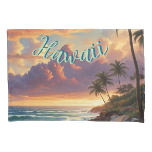 Estilo Vintage Viagem Honolulu Médio Havaiano - Pa