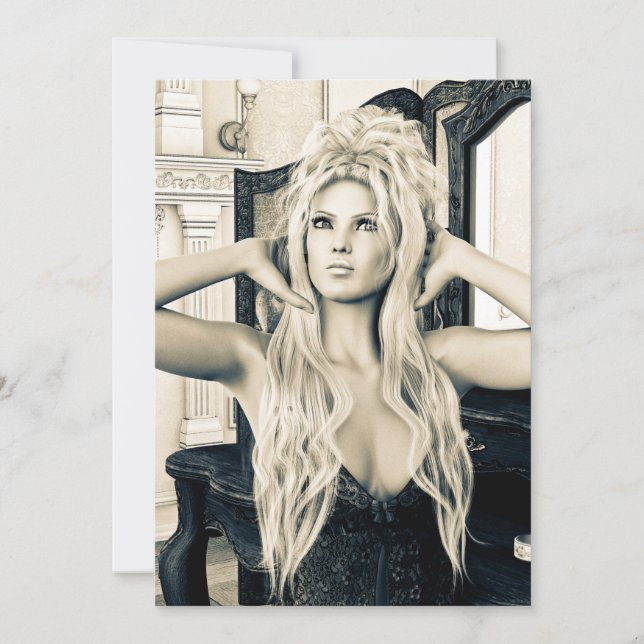 Estilo Vitoriano da Manhã Vintage (Frente)