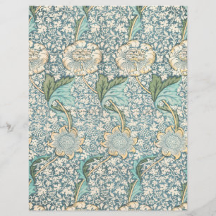 Estilo William Morris Papelão de Padrões