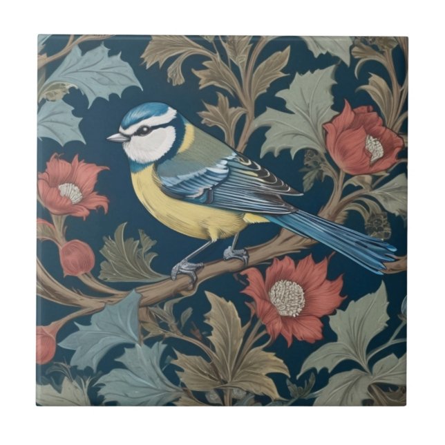 Estilo William Morris Virado para a esquerda em Bi (Frente)
