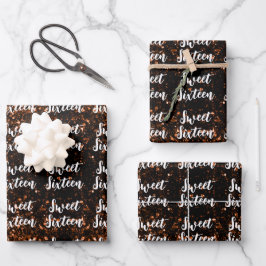 Estilos de bronze Doces 16 com um padrão elegante