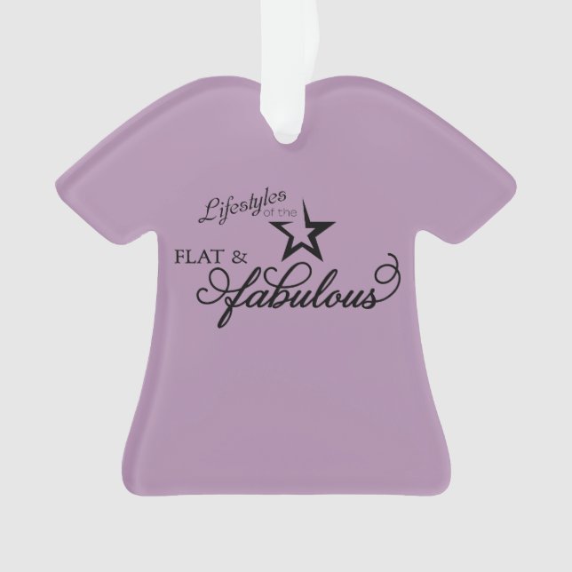 Estilos de vida do ornamento liso & fabuloso (Frente)