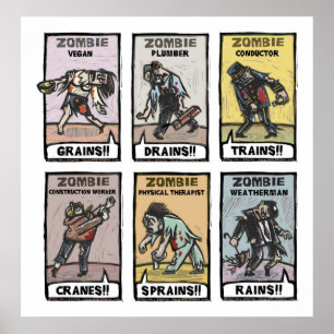 Estilos de vida do zombi - poster