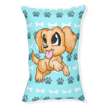Para animais de estimação: Cama tirada mão do cão