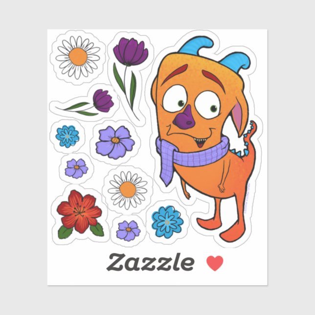 Estipula o monstro, adesivo (Folha)