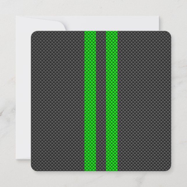Estirpes de Corrida de Estilo de Fibra de Carbono  (Frente)