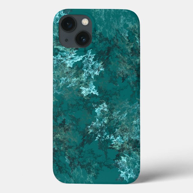 estojo azul abstrato (Verso)