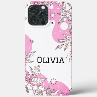 Estojo Case-Mate florais simples fofos elegantes m