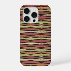 Estojo com Aparência de Tecido Zig Zag