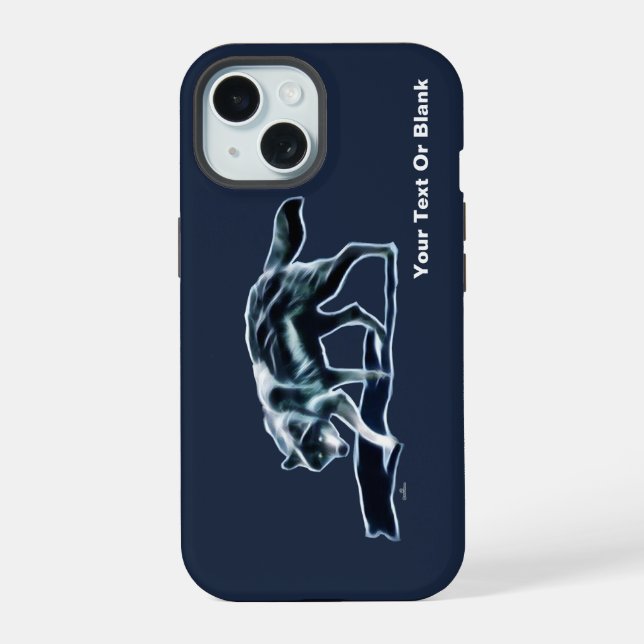 Estojo Dark Wolf Case-Mate para iPhone (Verso)