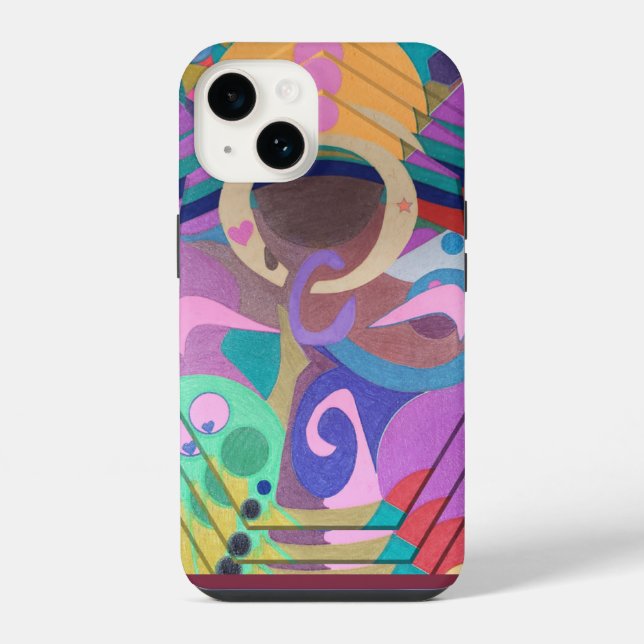 Estojo de Arte Inteligente Case-Mate para iPhone (Verso)