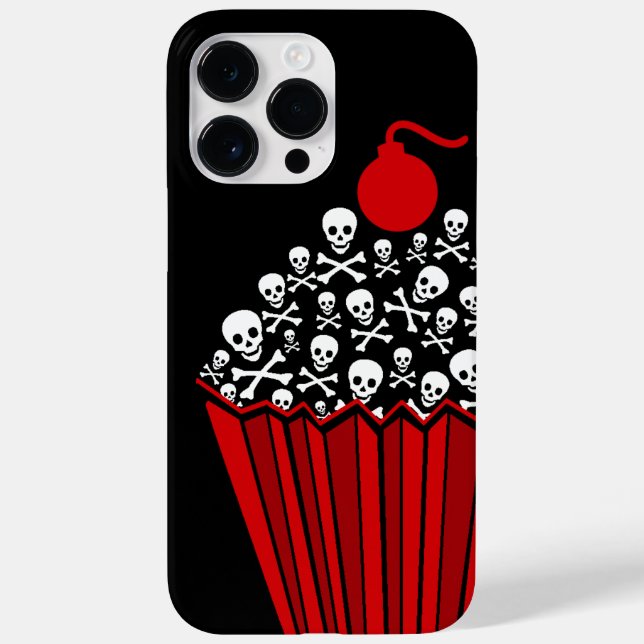 Estojo de Capcake Caveira Case-Mate para iPhone (Verso)