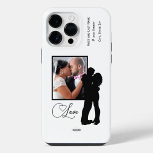 Estojo de Celular com Foto Gráfica de Amor HAMbWG