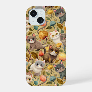 Estojo de Gatos Fofos e Adoráveis