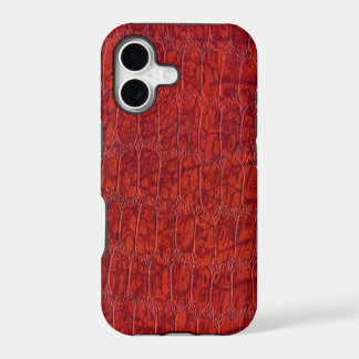 Estojo de Impressão de Jacaré Vermelho Case-Mate i