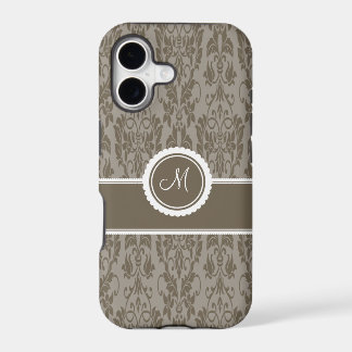 Estojo de iPhone 5 Case-Mate com Monograma em Dama
