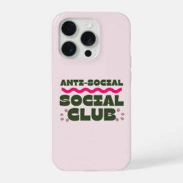 Estojo de Iphone Anti-Social Social Club