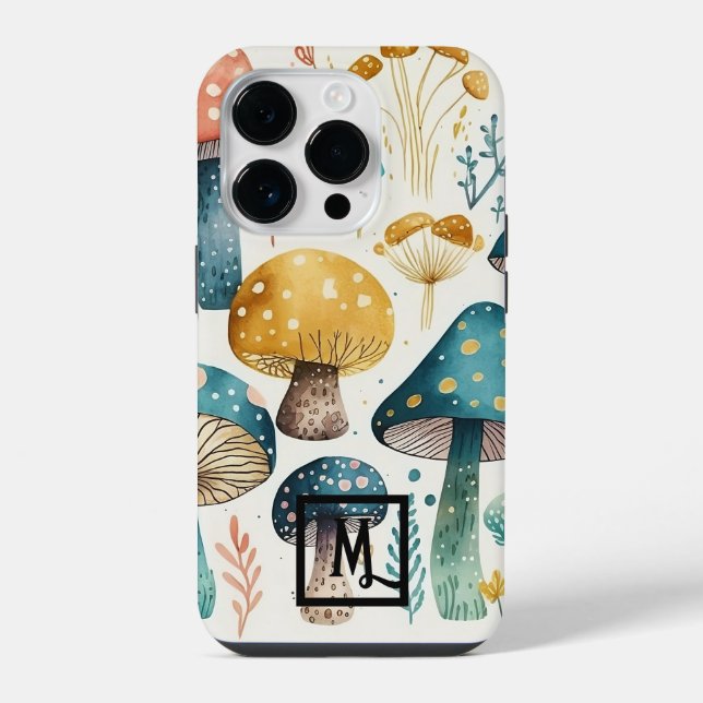 Estojo de iPhone Botanical Mushroom Case-Mate (Verso)