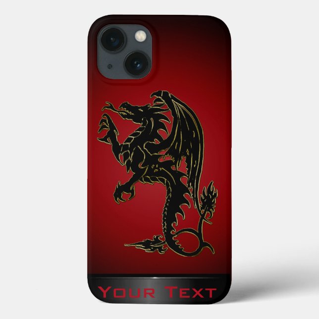 Estojo de iPhone Case-Mate Dragão Gradiente Tradic (Verso)