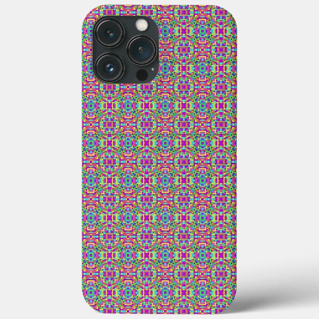 Estojo de iPhone Case-Mate Electric Kaleidoscope (Verso)
