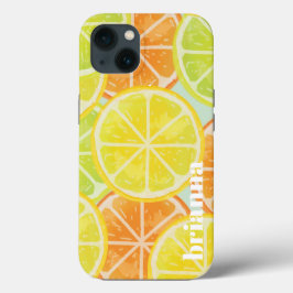 Estojo de iPhone Case-Mate Glitter Lemon