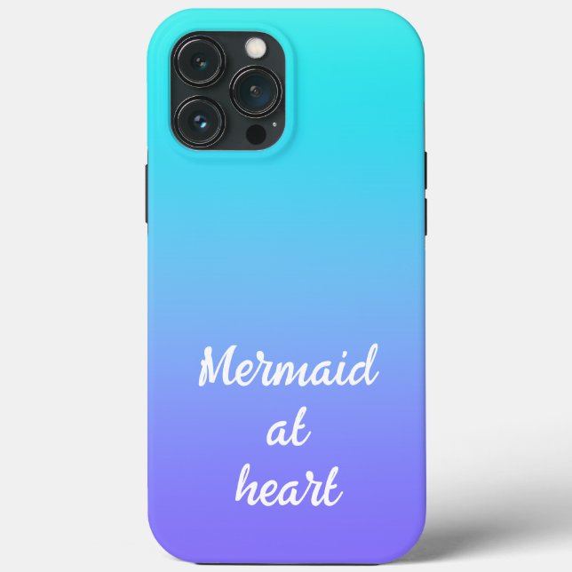 Estojo de iPhone Case-Mate Gradiente de Sereia no  (Verso)