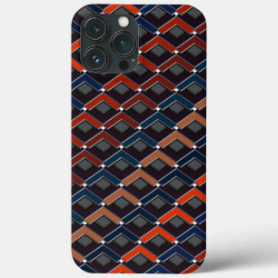 Estojo de iPhone Colorido em Zigue-Zague Karo-step