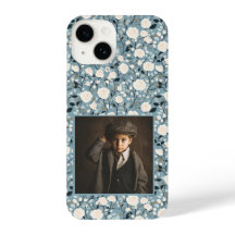 Estojo de iPhone com Colagem de Fotos Rosa Legal