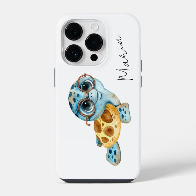 Estojo de iPhone Cute Sea Turtle Case-Mate  (Verso)
