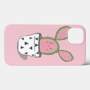 Estojo de IPhone de cacto fofo
