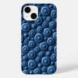 Estojo de iPhone Espiral Índigo Profundo Design Mo