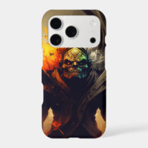 Estojo de iPhone Orc Warlord Fantasy | Presente D&