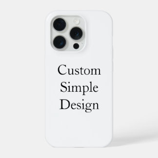 Estojo de iPhone simples personalizado promocional