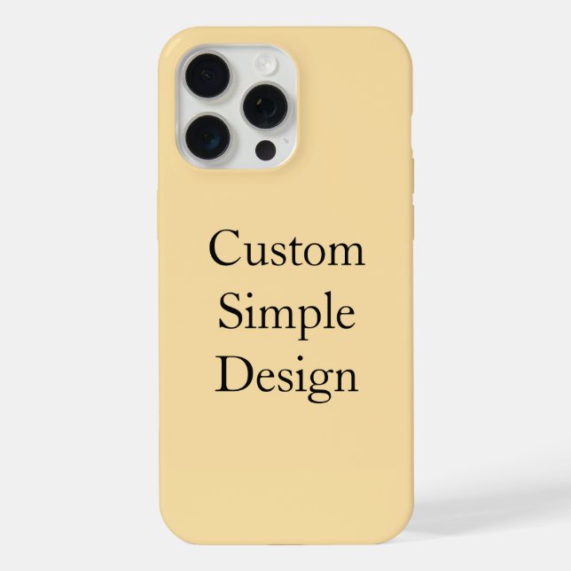 Estojo de iPhone simples personalizado promocional (Verso)
