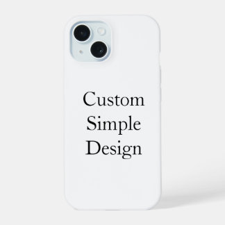Estojo de iPhone simples personalizado promocional