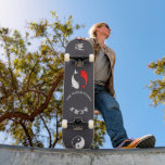 Estojo de Skate estilo japonês para skate<br><div class="desc">Skate de estilo japonês para skate que você pode personalizar</div>